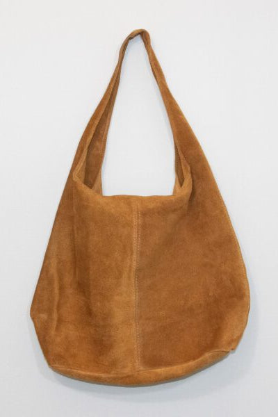The Suede Hobo by Riddle Cloth