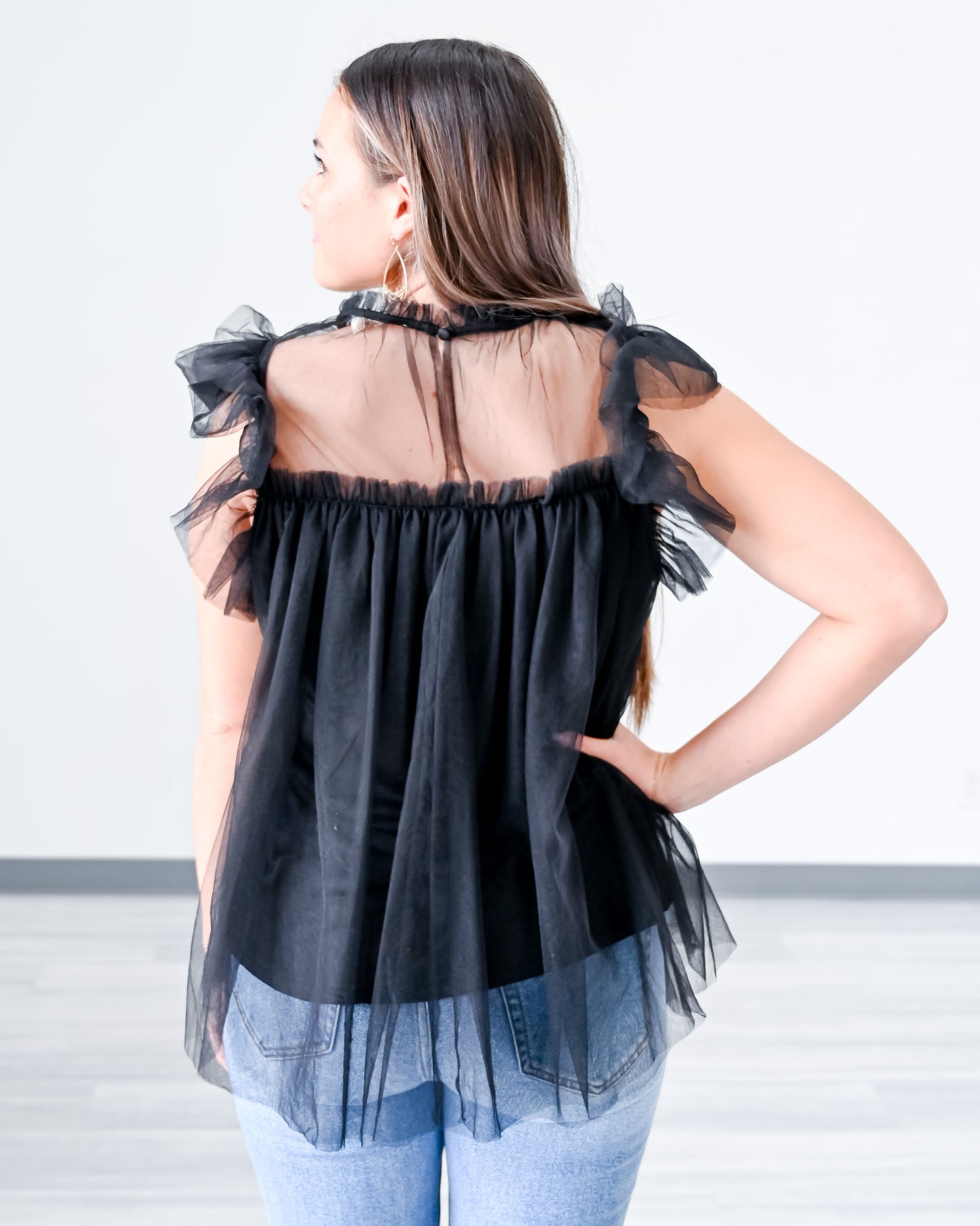Try It Tulle Top