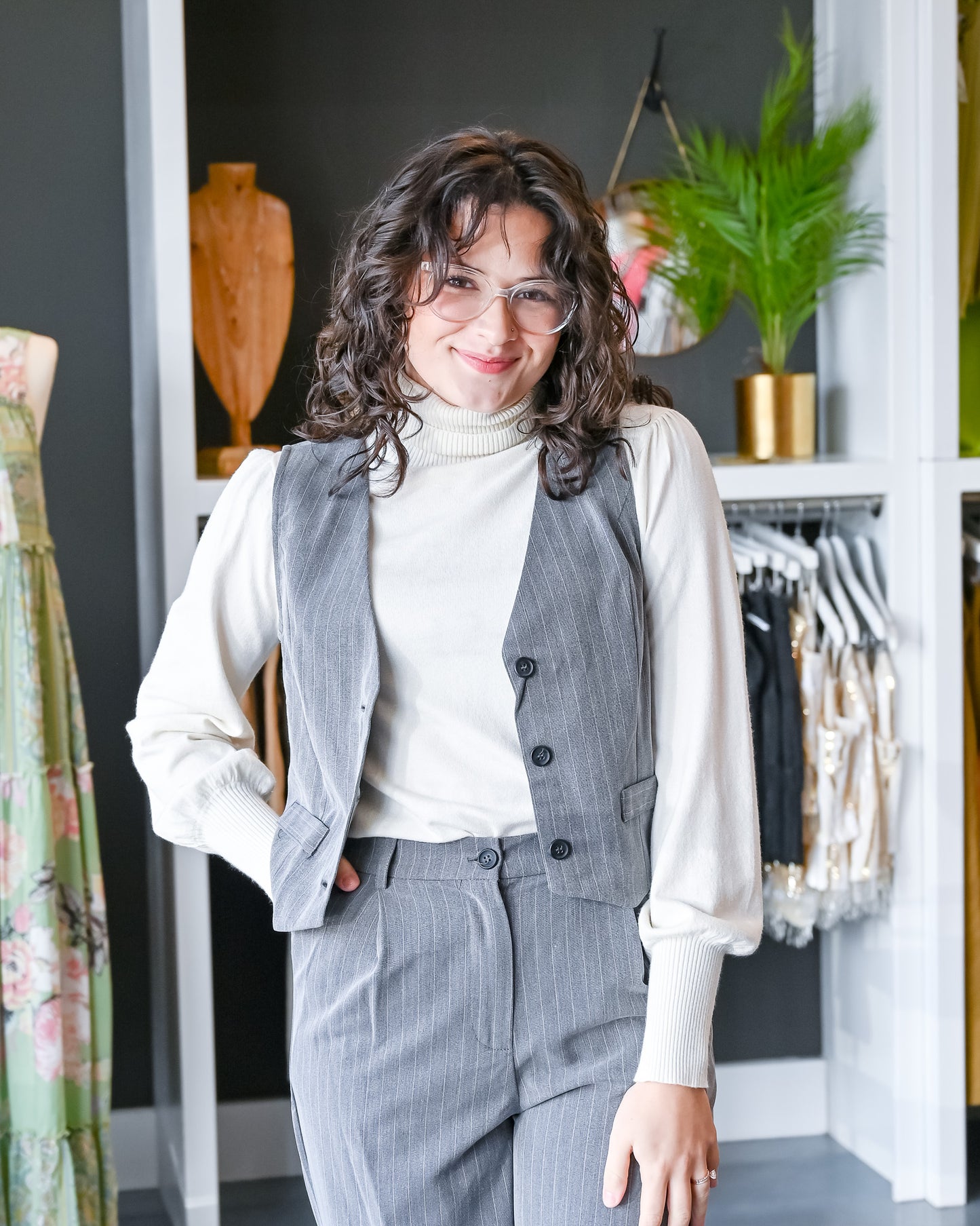 Veronica Button Down Vest