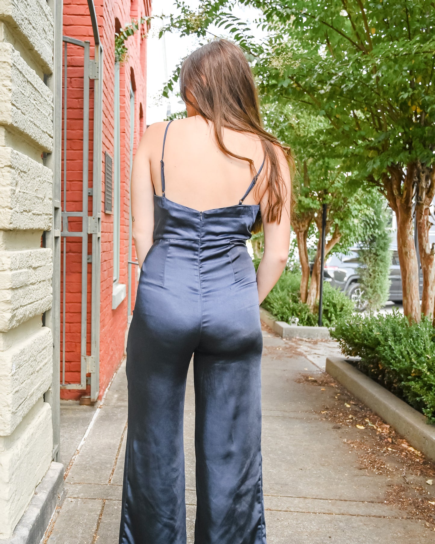 Twilight Satin Jumpsuit