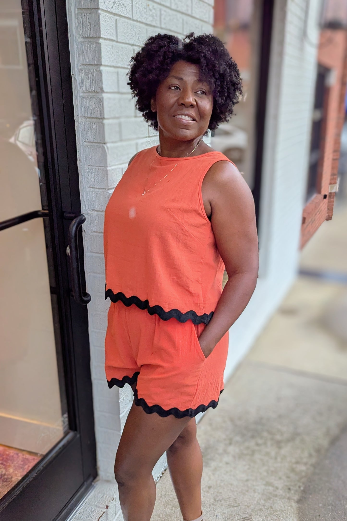 Timeless Twist Bric-A-Brac Trim Top