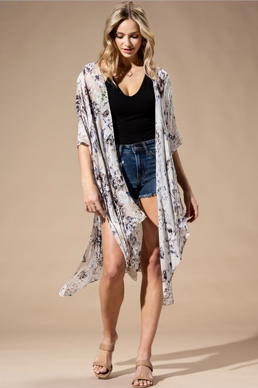 Waverly Floral Kimono
