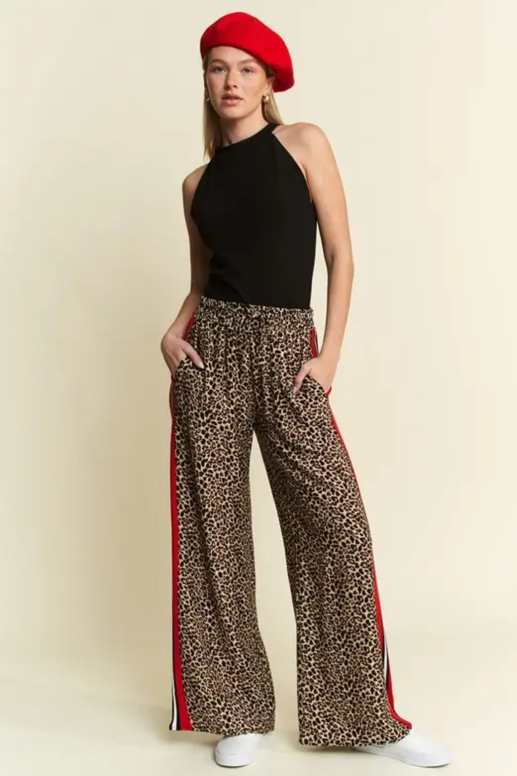 Fit & Fierce Leopard Athletic Pants