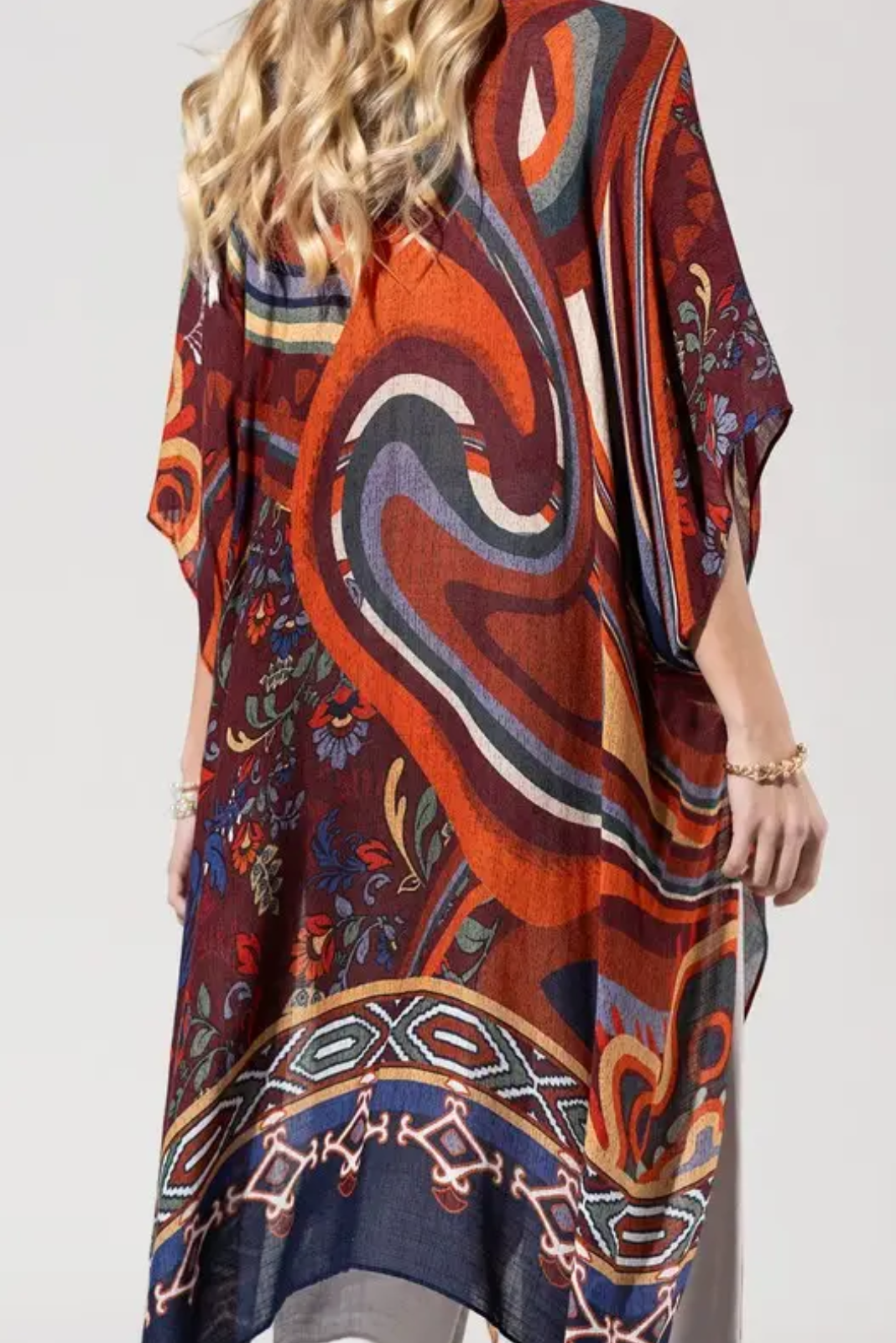 Pointillism Kimono