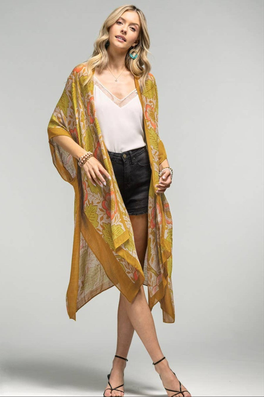 Vintage Floral Kimono