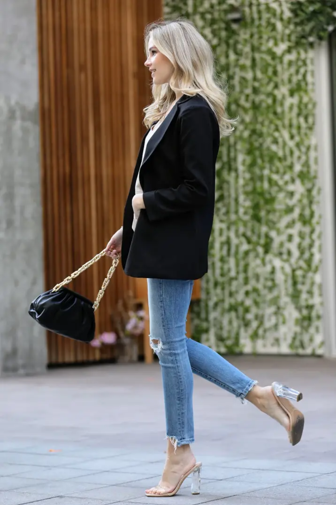Down to Business Classic Open Front Blazer
