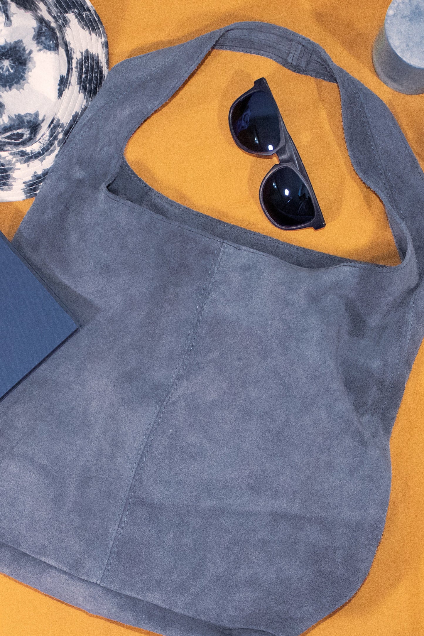 The Suede Hobo by Riddle Cloth
