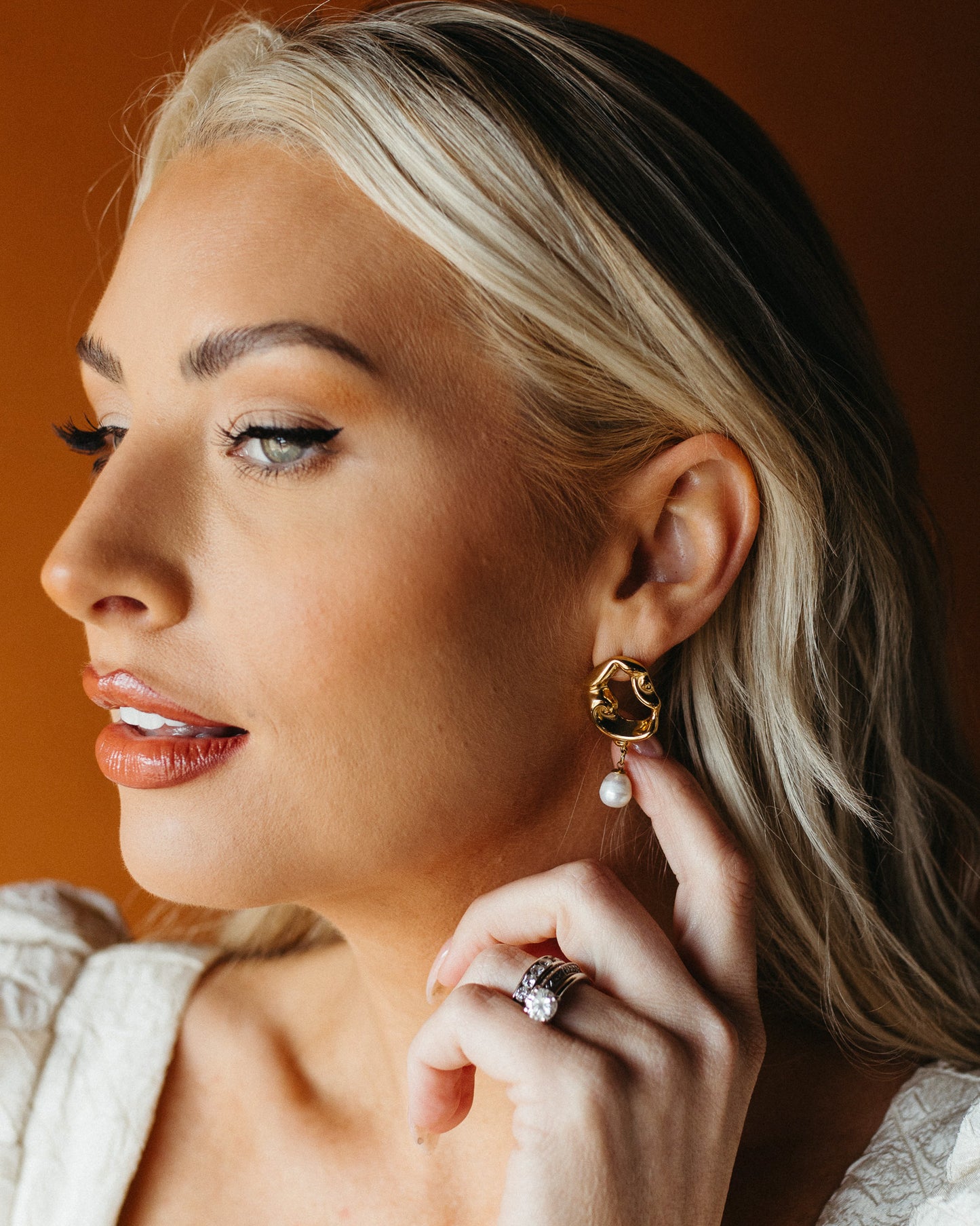 Drippin in Pearls Earrings