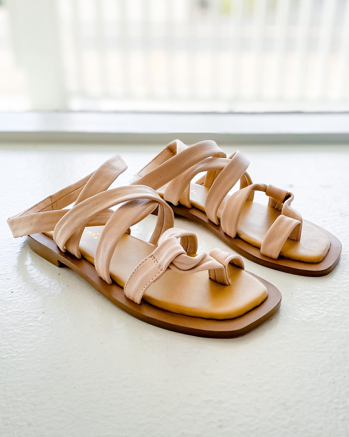 Chill Thrill Leather Sandals