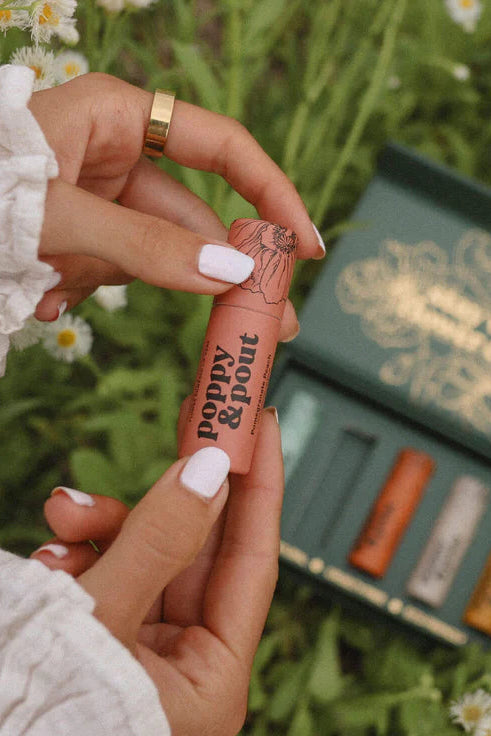 Poppy & Pout 100% Natural Lip Balm