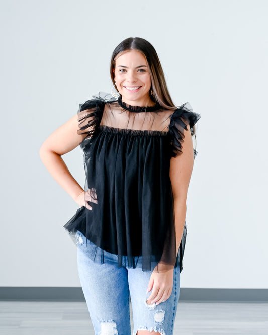 Try It Tulle Top