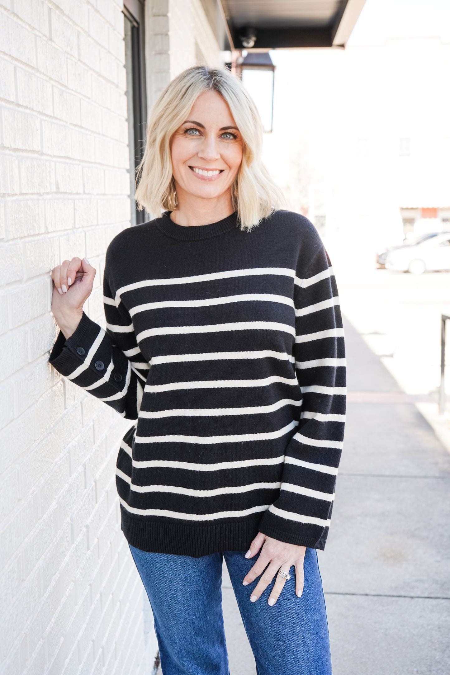Change Your Stripes Knit Sweater