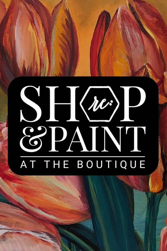 Shop & Paint at the Boutique