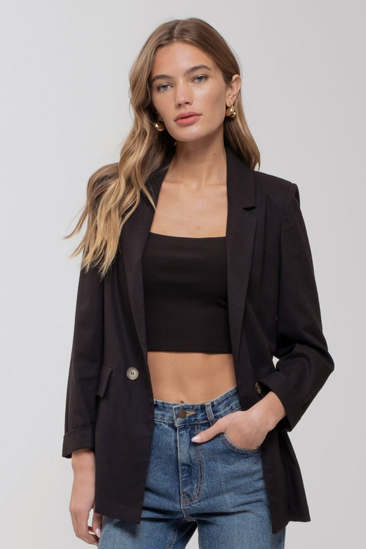 Just The Basics Lightweight Blazer