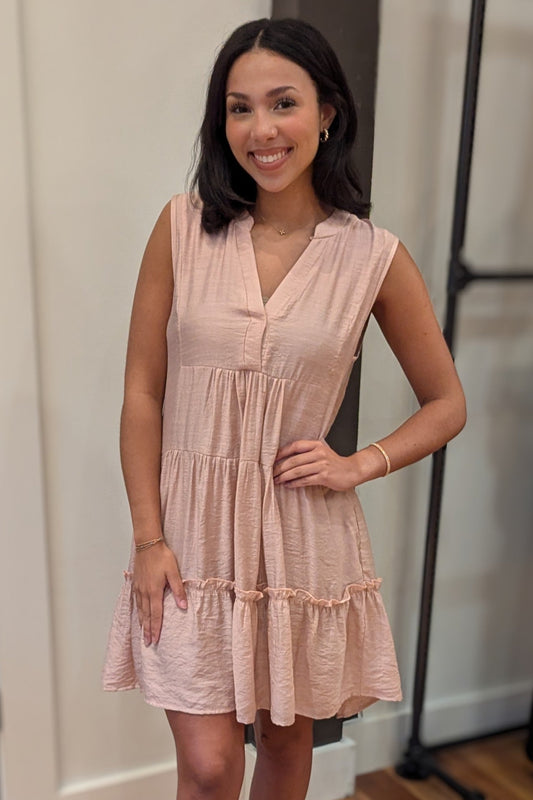 Summer Days Tiered Shift Dress