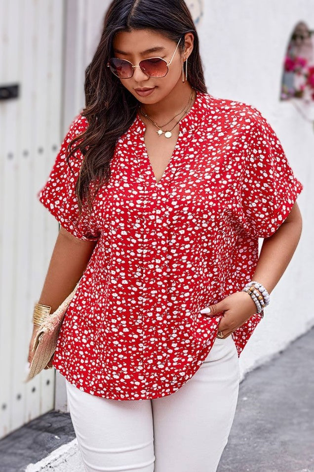 Keep It Timeless Floral Blouse XL-2X