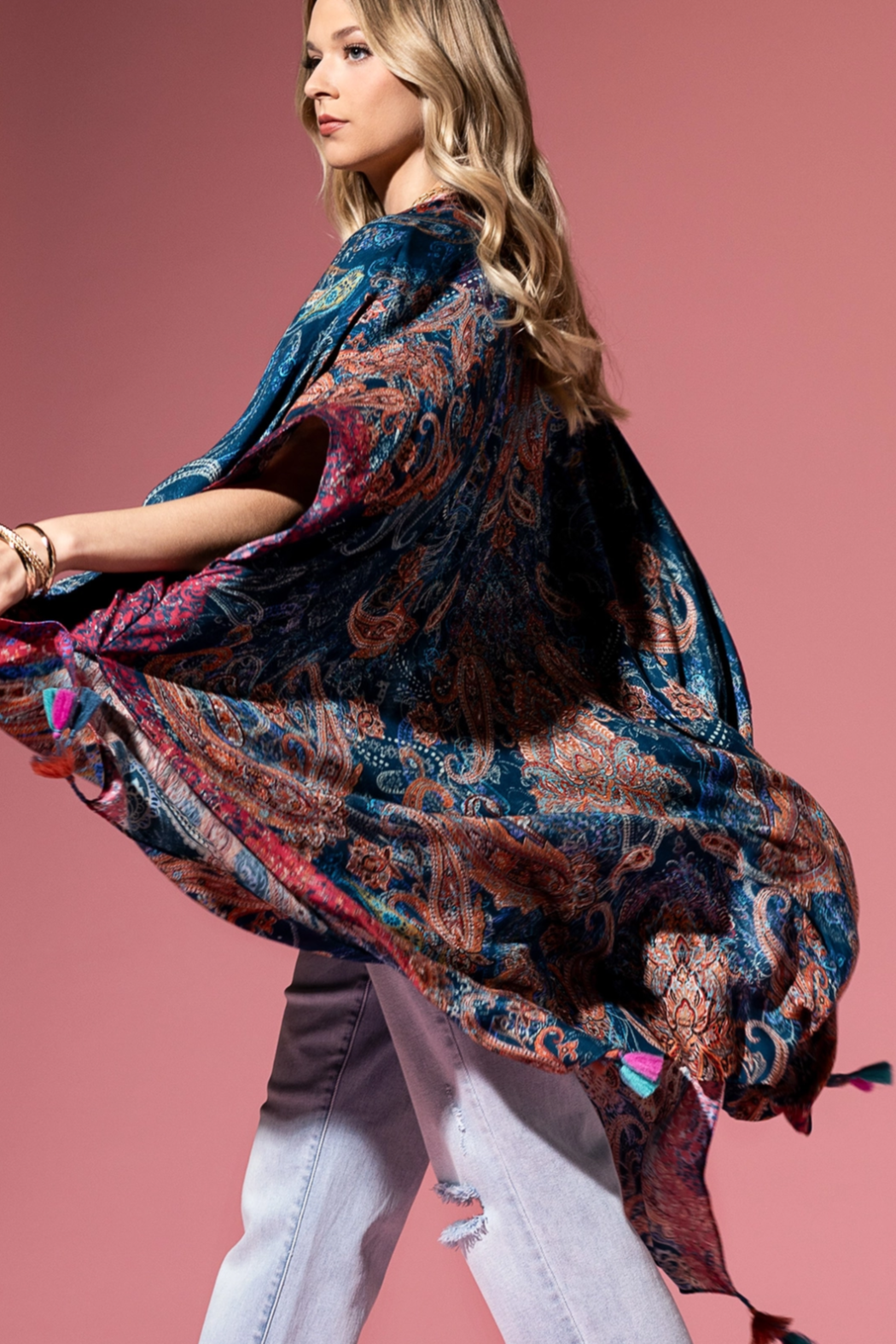 Sophia Paisley Kimono