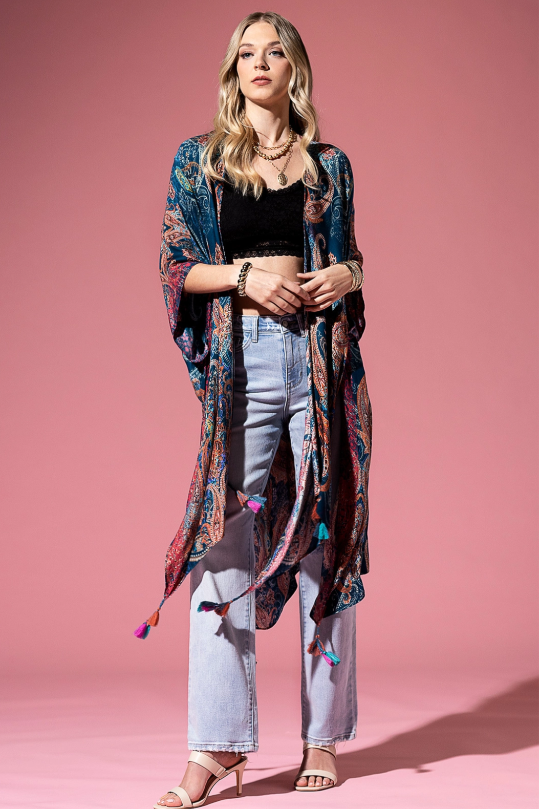 Sophia Paisley Kimono