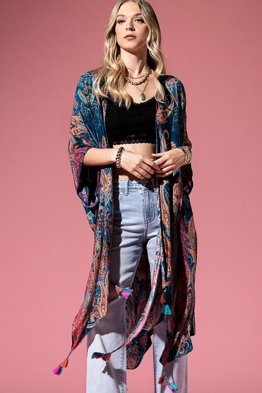 Sophia Paisley Kimono