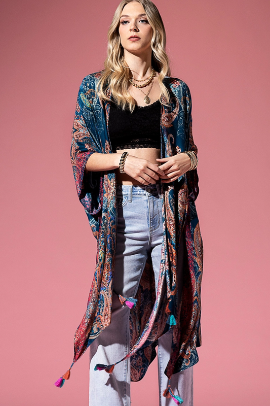 Sophia Paisley Kimono