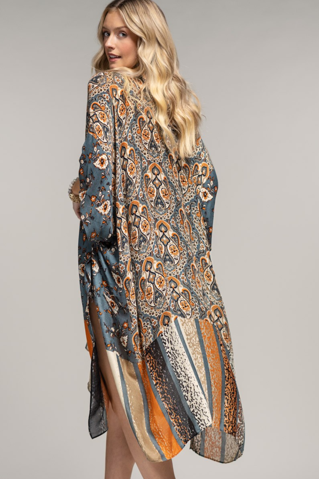 Vintage Paisley Kimono