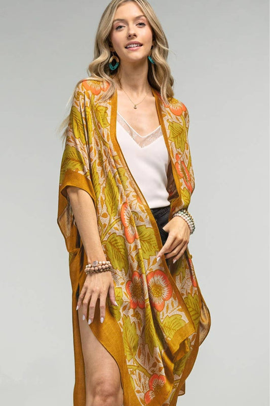Vintage Floral Kimono
