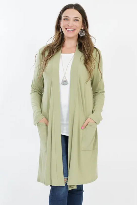Walk in the Park Lightweight Cardigan 1X-3X