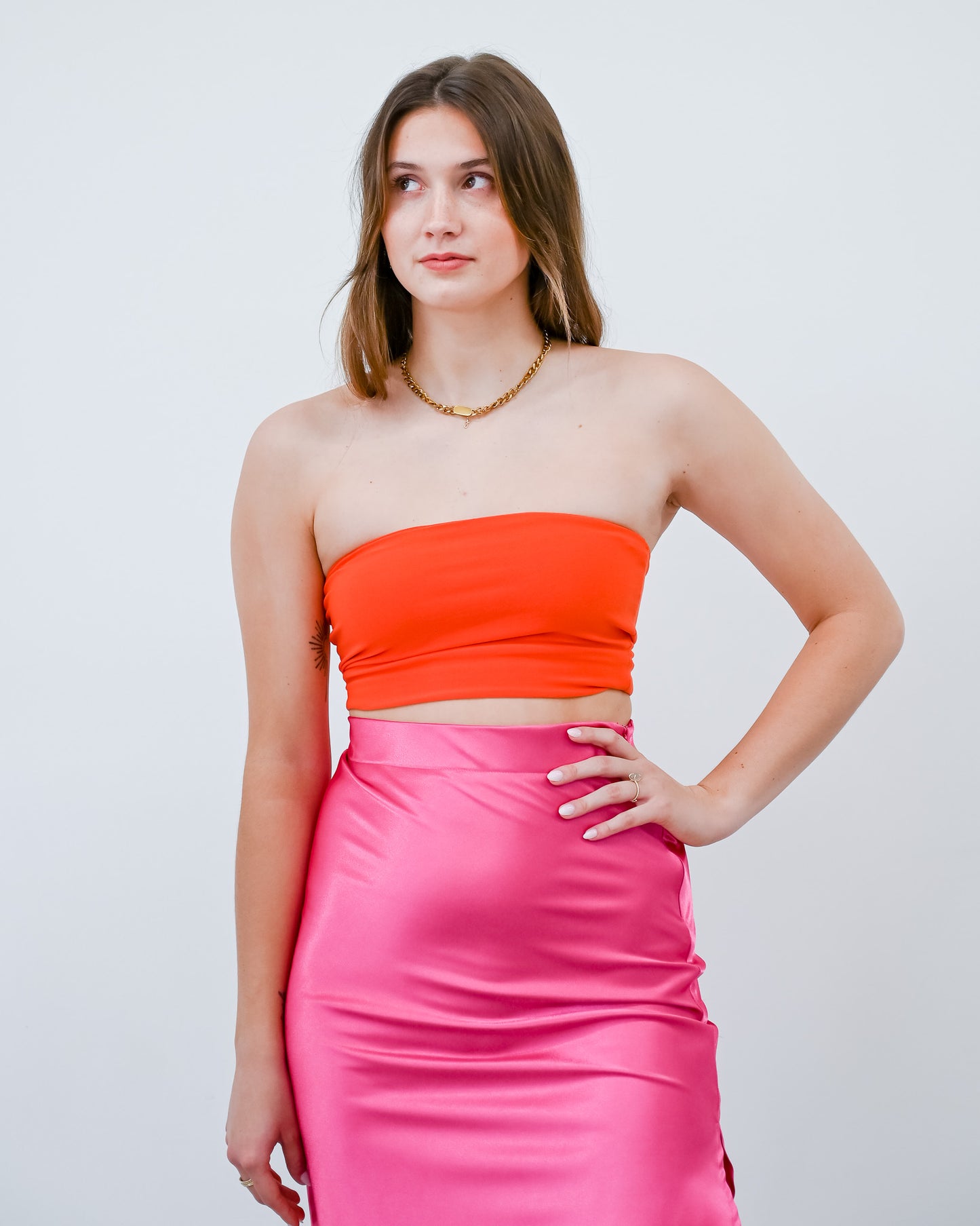Basic Double Layer Tube Top