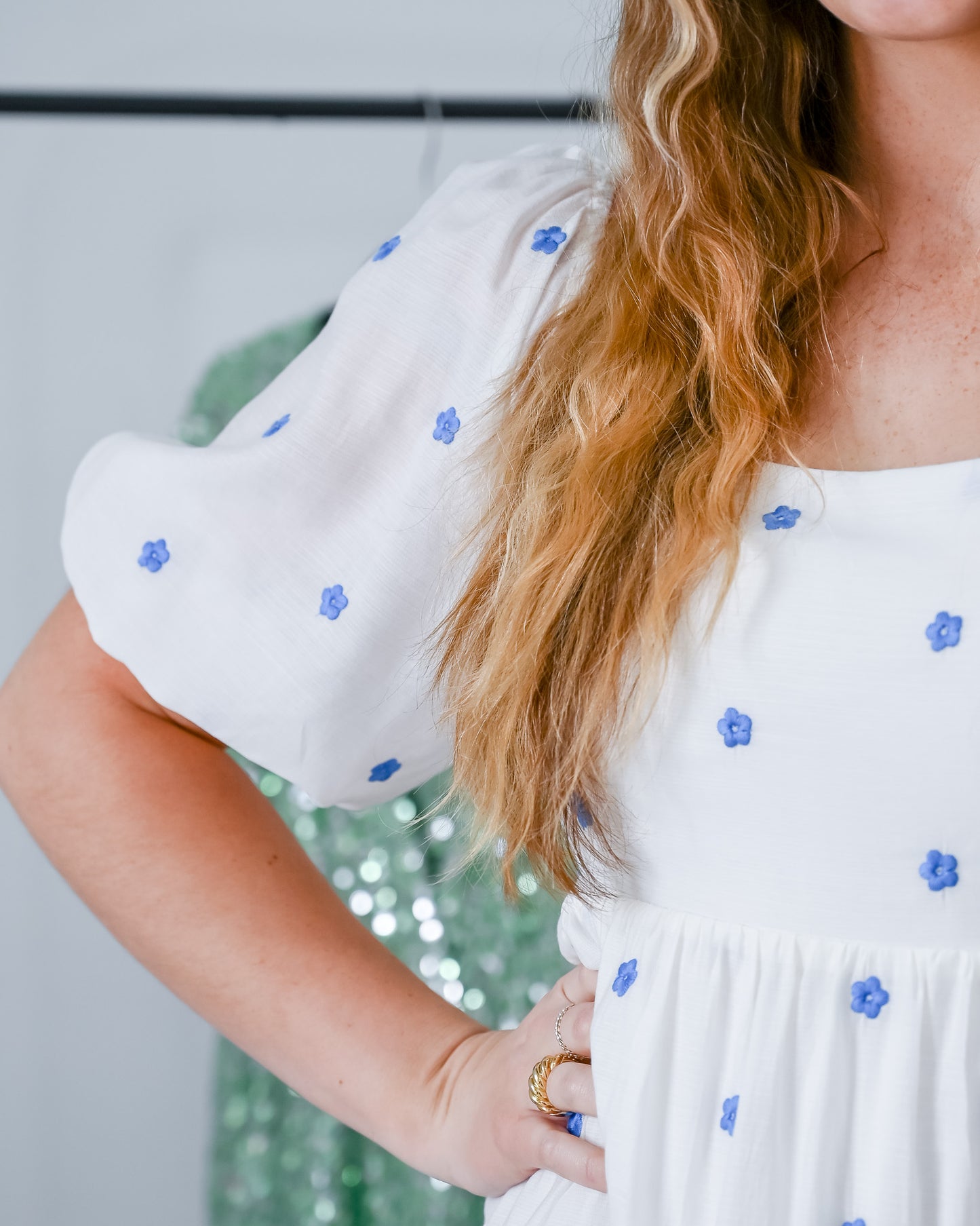 Sweet Nothing Embroidered Dress